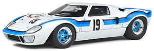 フォード GT40 Mk.1 #19 (ホワイト/ブルー) (ミニカー)
