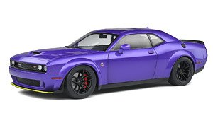 Dodge Challenger R/T Scatpack Wide Body (Purple) (Diecast Car)