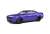 Dodge Challenger R/T Scatpack Wide Body (Purple) (Diecast Car) Item picture1