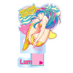 Urusei Yatsura Accessory Stand Lum A Pink (Anime Toy)