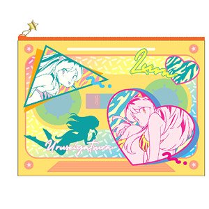 Urusei Yatsura Cassette Pouch Lum B Yellow (Anime Toy)