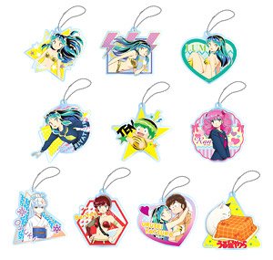 Urusei Yatsura Acrylic Key Ring (Set of 10) (Anime Toy)