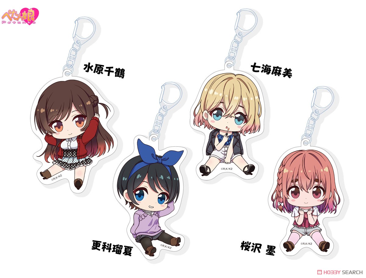 彼女、お借りします ぺたん娘アクリルキーホルダー 水原千鶴 (キャラクターグッズ) その他の画像1