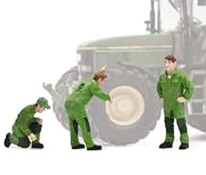 set 3 figures John Deere (Diecast Car)