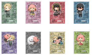 Pepakura Spy x Family Trading Acrylic Stand (Set of 8) (Anime Toy)