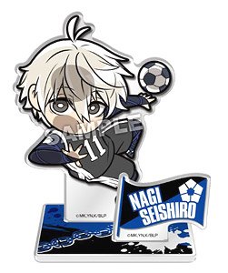 ぴた！でふぉめ ブルーロック アクリルスタンドぷらす 凪誠士郎 (キャラクターグッズ)