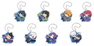 Okoshite! Deformed Blue Lock Acrylic Key Ring (Set of 8) (Anime Toy)