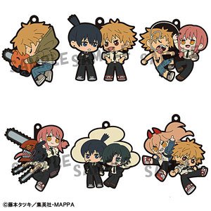 Rubber Mascot Buddy-Colle Chainsaw Man (Set of 6) (Anime Toy)