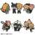 Rubber Mascot Buddy-Colle Chainsaw Man (Set of 6) (Anime Toy) Item picture1