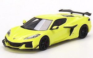 シボレー コルベット Z06 2023 アクセレレートイエロー (ミニカー)