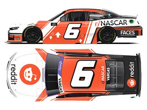 `ライアン・バーガス` #6 REDDIT シボレー カマロ NASCAR Xfinityシリーズ 2022 (ミニカー)