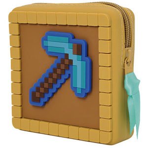 マインクラフト アイテムフレームシリコンポーチ ダイヤモンドのツルハシ (キャラクターグッズ)