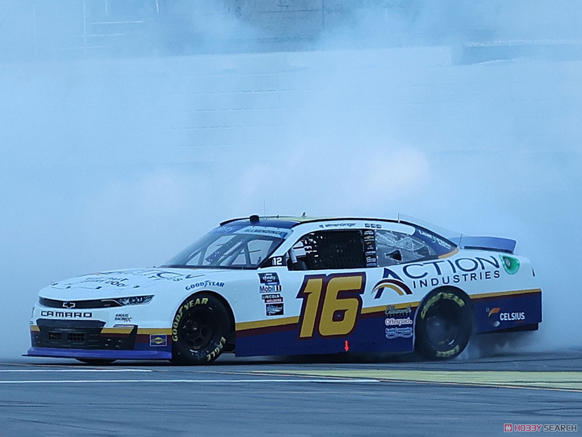 `AJ・アルメンディンガー` #16 ACTION INDUSTRIES シボレー カマロ NASCAR 2022 SPARKS 300 ウィナー (ミニカー) その他の画像1