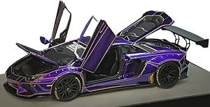 LB LP 700 Tron Purple ※フル開閉機能付 (ミニカー)