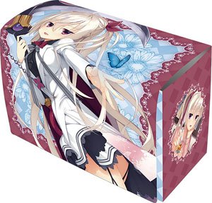 Character Deck Case W Cafe Stella to Shinigami no Chou [Kanna Akizuki] (Card Supplies)