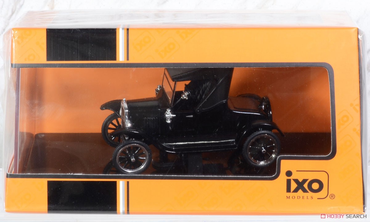 フォード T RUNABOUT 2シート クローズド 1925 ブラック (ミニカー) パッケージ1