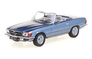 メルセデスベンツ 280 SL (R107) 1979 メタリックライトブルー (ミニカー)