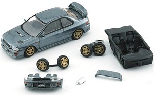 Subaru Impreza WRX Type-R 3, 4-6 gen. Dolphin Gray (LHD) (Diecast Car)