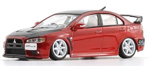 三菱 ランサー EVO X レッド JDM (RHD) (ミニカー)