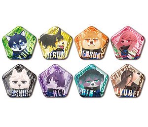 TV Animation [Blue Lock] Animal Phose Trading Can Badge (Set of 8) (Anime Toy)