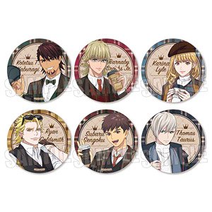 トレーディング缶バッジ TIGER & BUNNY 2 ブリティッシュファッションver. (6個セット) (キャラクターグッズ)