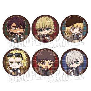 トレーディング缶バッジ(デフォルメ) TIGER & BUNNY 2 ブリティッシュファッションver. (6個セット) (キャラクターグッズ)