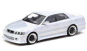 Vertex Toyota Chaser JZX100 Silver Metallic (Diecast Car)