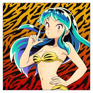 Urusei Yatsura [Especially Illustrated] Urusei Yatsura Lum Cushion Cover (Anime Toy)
