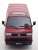 VW Bus T3 Multivan Magnum 1987 Red Metallic (Diecast Car) Item picture3