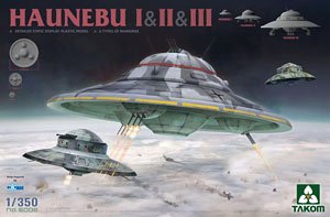 Haunebu I & II & III (Plastic model)