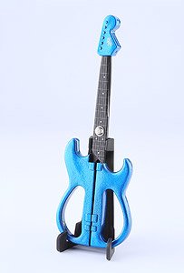 ギターハサミSekiSound(メタリックブルー) スタンド付き、ギフトBOX入り (工具)