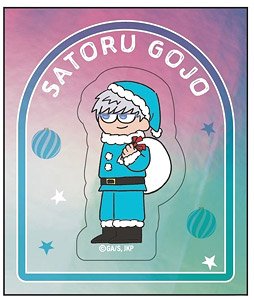 呪術廻戦 ジロリ ホログラムステッカー ～クリスマスver ～ (五条悟) (キャラクターグッズ)
