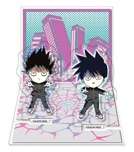 Mob Psycho 100 III Acrylic Diorama Stand 01 Shigeo Kageyama & Ritsu Kageyama (Anime Toy)