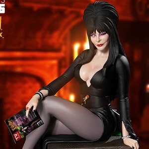 スタティック6/ エルヴァイラ Elvira Mistress of the Dark: エルヴァイラ 1/6 スタチュー (完成品)