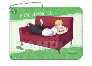 Tokyo Revengers PU Leather Pass Case Sofa Ver. Takemichi Hanagaki (Anime Toy)