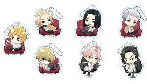 東京リベンジャーズ トレーディングでふぉるめアクリルキーホルダー Sofa & Chair ver. (7個セット) (キャラクターグッズ)