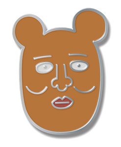 モブサイコ100 III Canaピンズ 03 くまベアー (キャラクターグッズ)