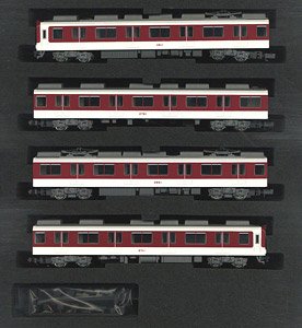 Kintetsu Series 2610 (Separate Cover Air Conditionered Car) Four Car Formation Set (w/Motor) (4-Car Set) (Pre-colored Completed) (Model Train)