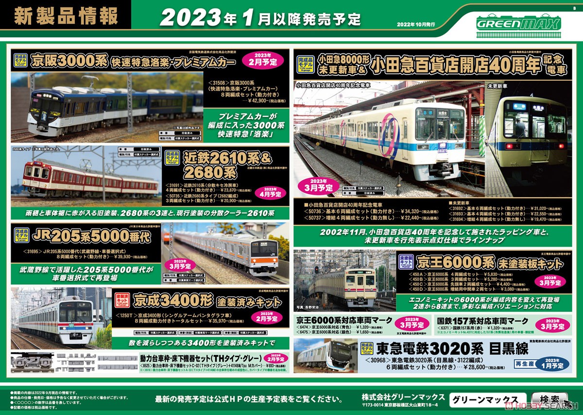 近鉄 2610系 (分散キセ冷房車) 4両編成セット (動力付き) (4両セット) (塗装済み完成品) (鉄道模型) その他の画像3