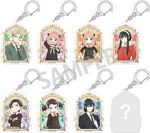 Spy x Family Trading Acrylic Key Ring Vol.2 (Set of 8) (Anime Toy)