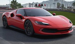 Ferrari 296 GTB Red Corsa 322 (ケース無) (ミニカー)