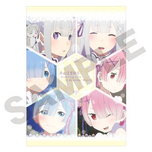 Re:Zero -Starting Life in Another World- Single Clear File Yellow (Anime Toy)