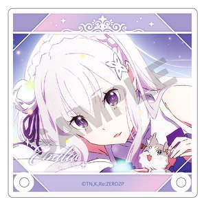 Re:ゼロから始める異世界生活 ミニアクリルパネル エミリア (キャラクターグッズ)