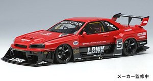 LB-ER34 スーパーシルエット スカイライン 東京オートサロン 2022 (ミニカー)