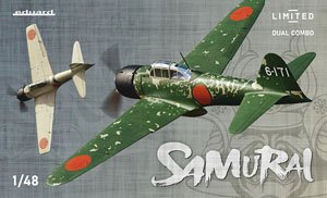 Samurai Dual Combo Limited Edition (A6M3 Zero Model 22, 22kou, 32) (Plastic model)