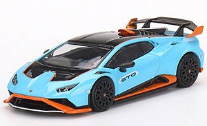 Lamborghini Huracan STO Blu Laufey (RHD) (Diecast Car)