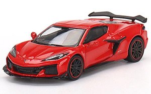 シボレー コルベット Z06 2023 トーチレッド (右ハンドル) (ミニカー)