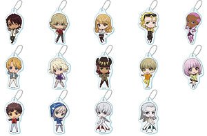 [Tiger & Bunny 2] Puchichoko Trading Acrylic Key Ring (Set of 14) (Anime Toy)