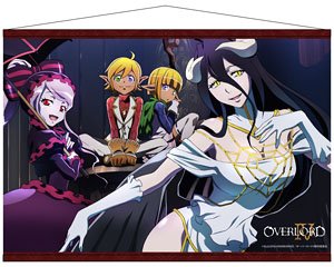 Over lord IV B2 Tapestry [Albedo & Shalltear & Aura & Mare] (Anime Toy)