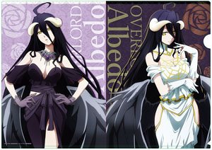 Over lord IV Clear File [Albedo] (Anime Toy)